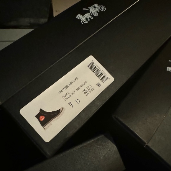 💋Coach X Tom Wesselmann Trooper Mid Top Boot - Picture 11 of 11